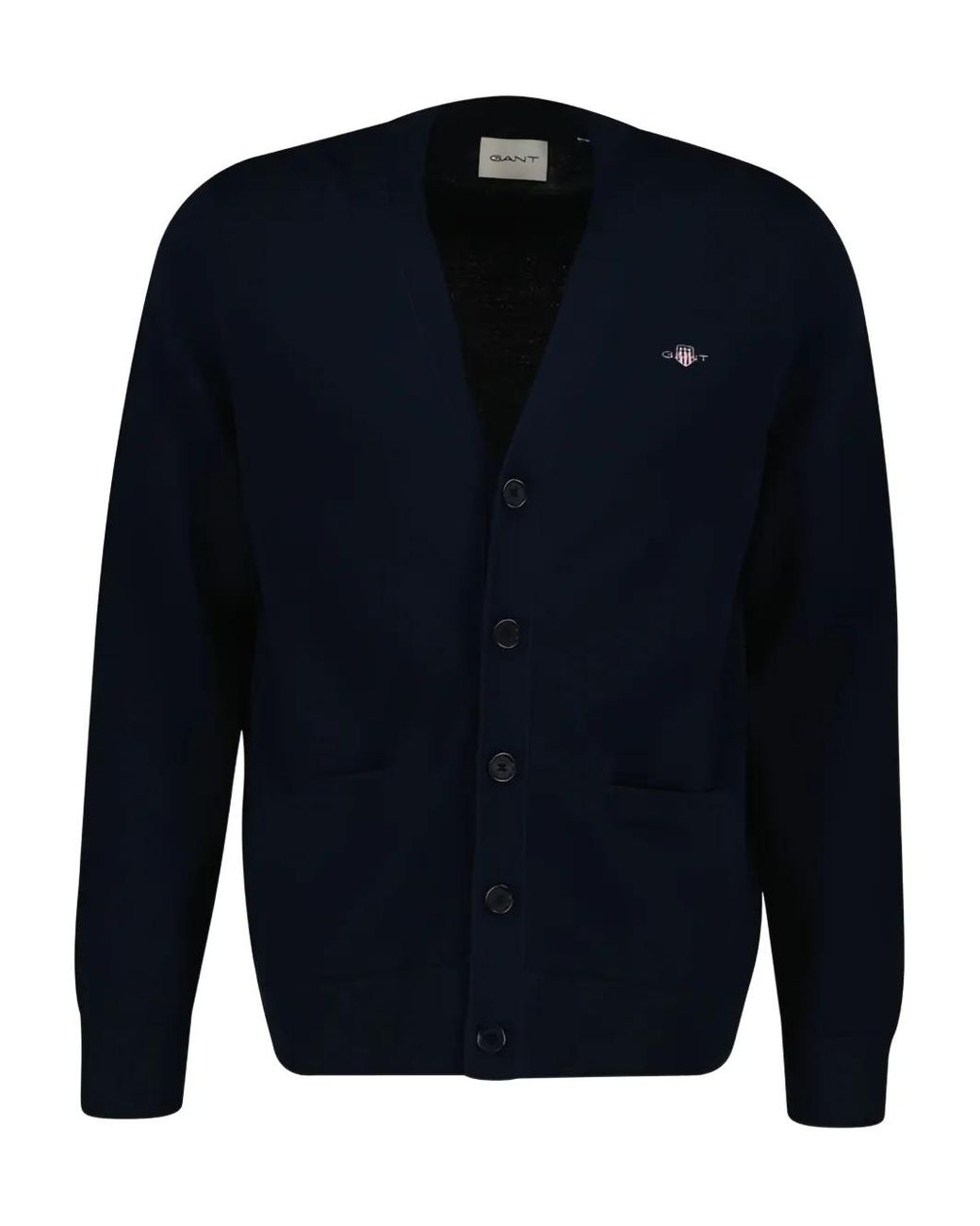 Gant Blue Buttoned Cardigan for men