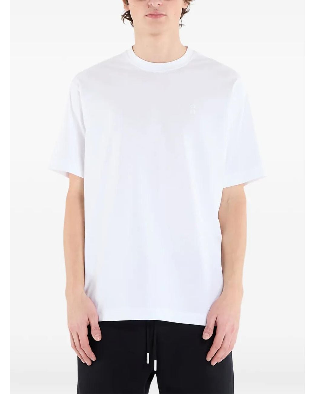 On Shoes White Club Collective T-Shirt for men