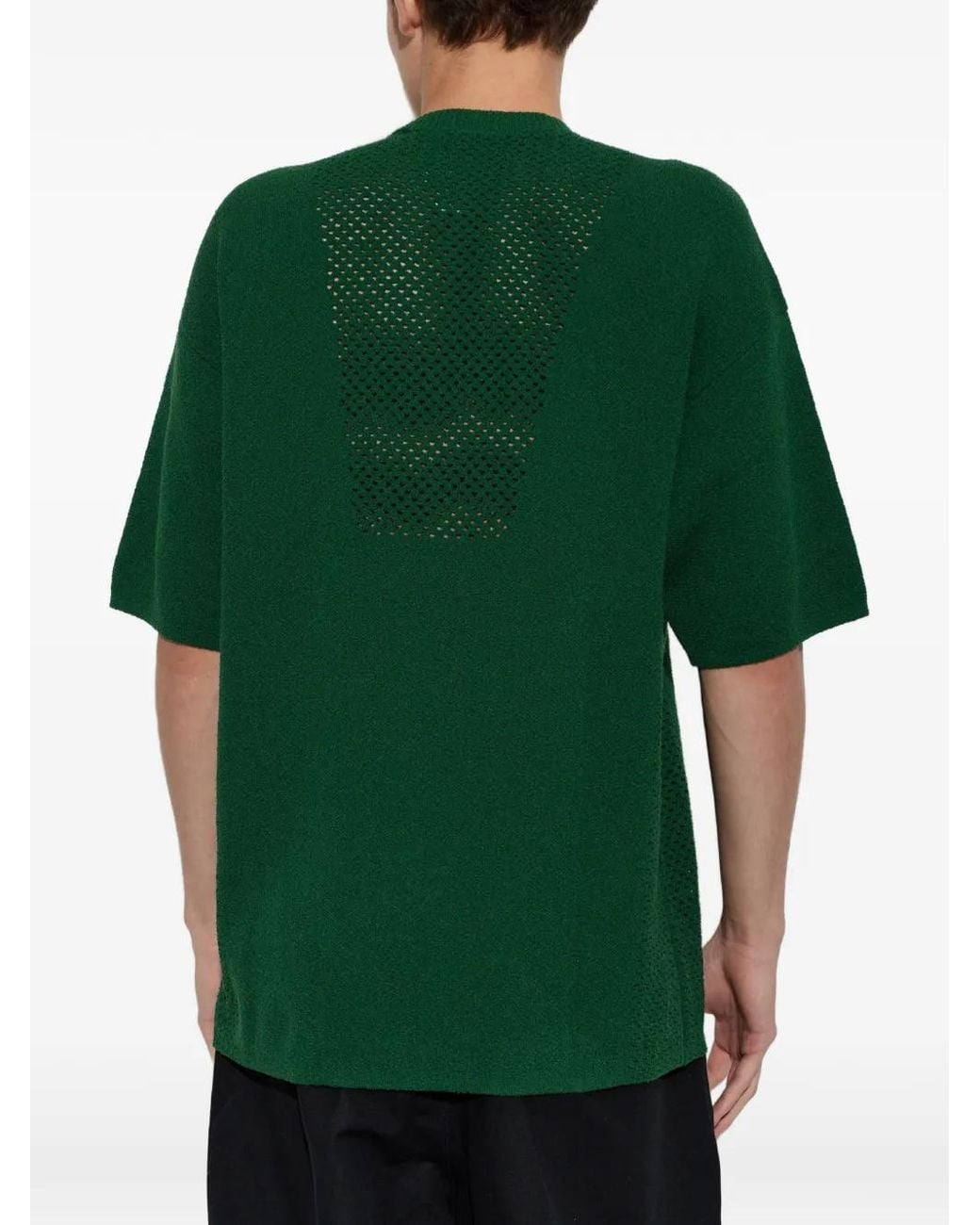Adidas Green X Arte Antwerp Perforated-Logo T-Shirt for men