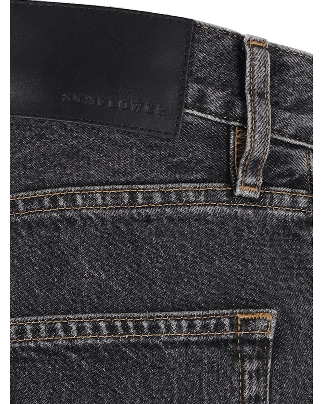 sunflower Jeans Mit Logo-Patch in Gray für Herren