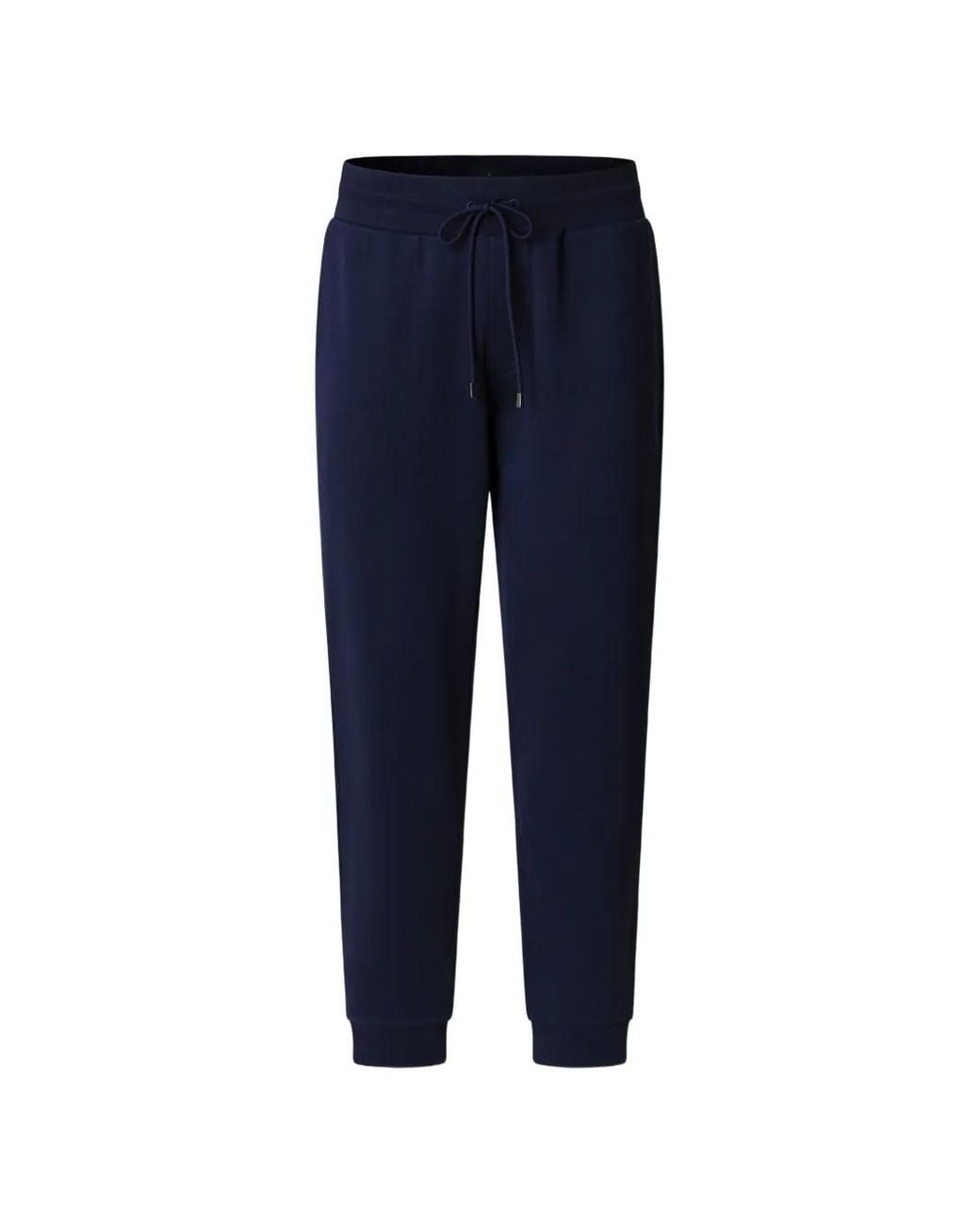 Hackett Blue H-Logo Drawstring Track Pants for men