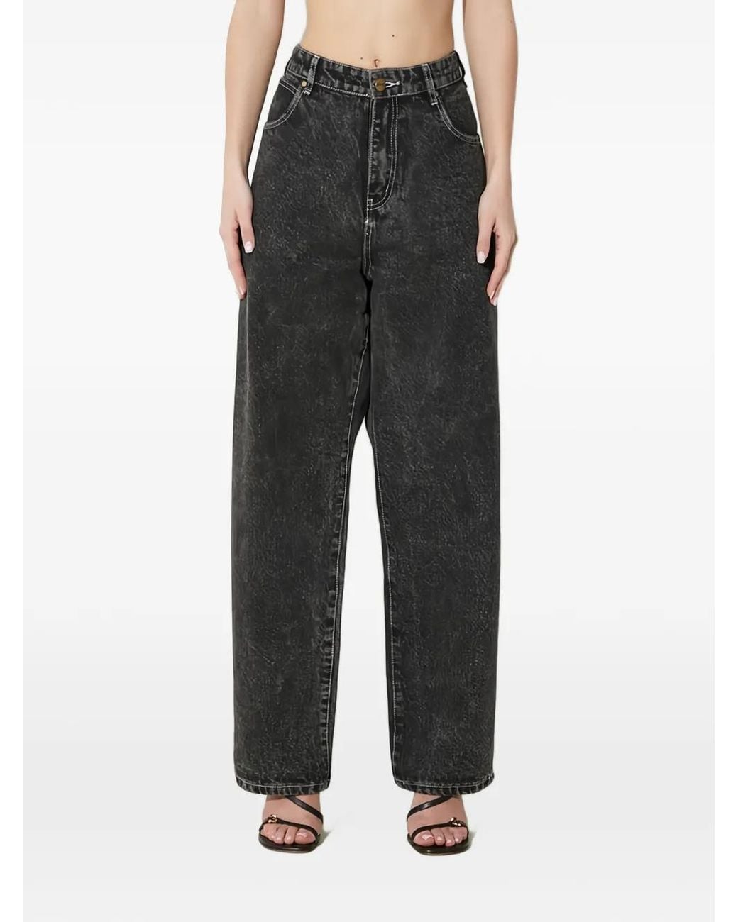 Butter Goods Black Embroidered Jeans