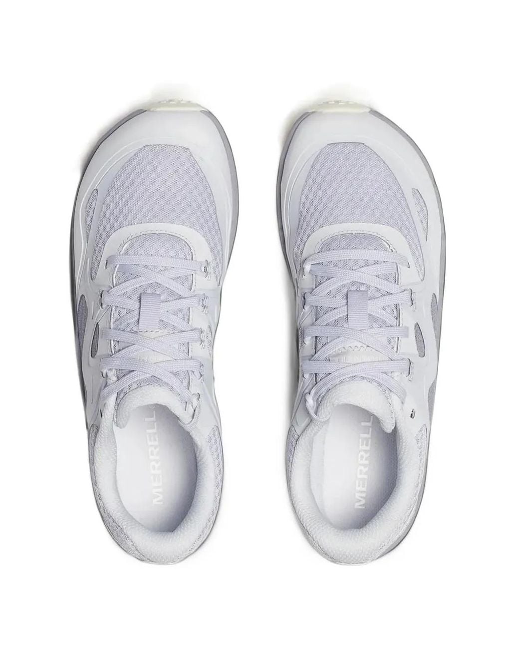 Merrell White Trail Glove 8 Mesh-Panelled Lace-Up Sneakers