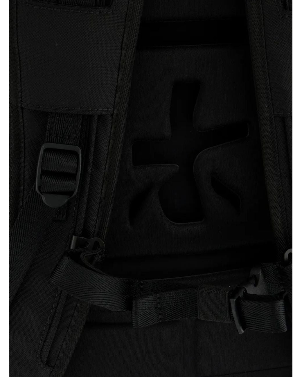 Zaino Con Inserti di Premiata in Black da Uomo