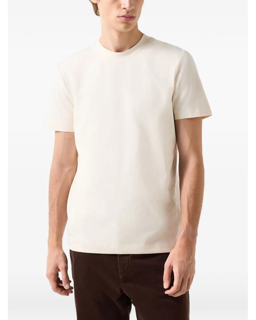 Bogner White Ryan Logo-Print T-Shirt for men