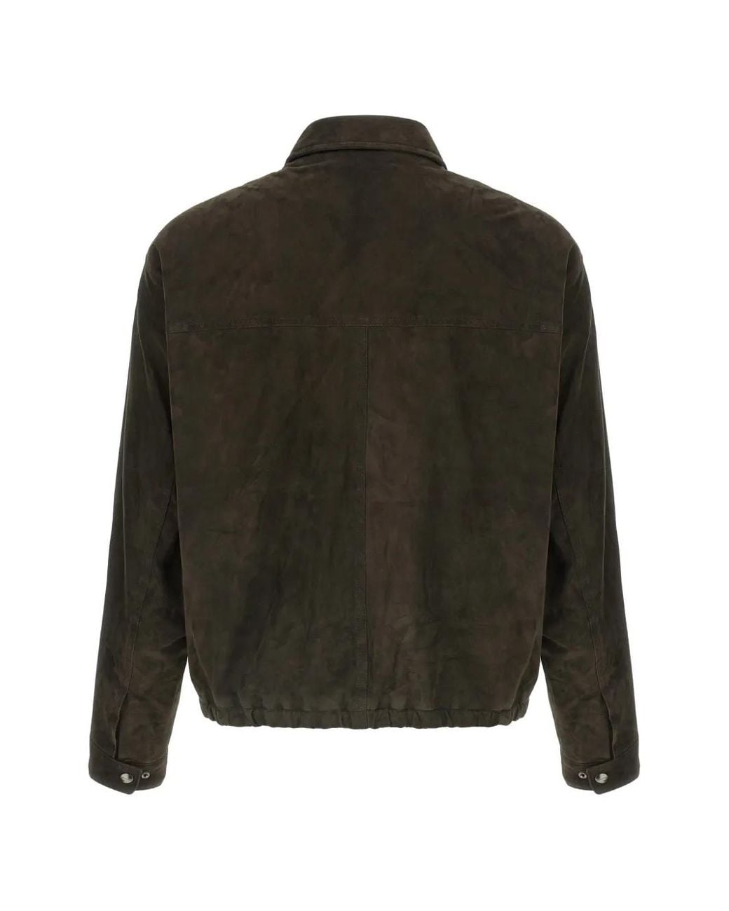 Giorgio Brato Green Suede Jacket for men