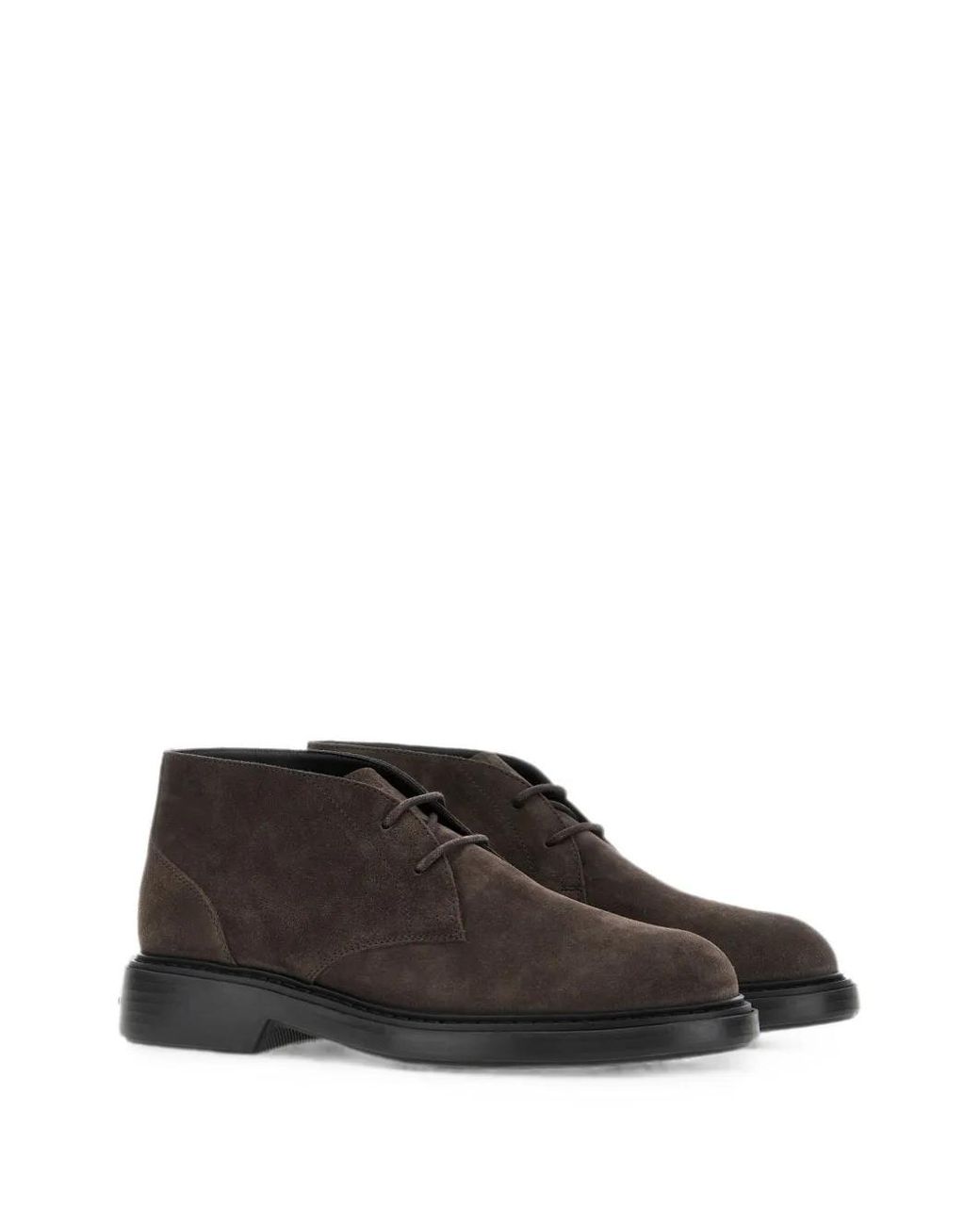 Hogan Brown H704 Boots for men