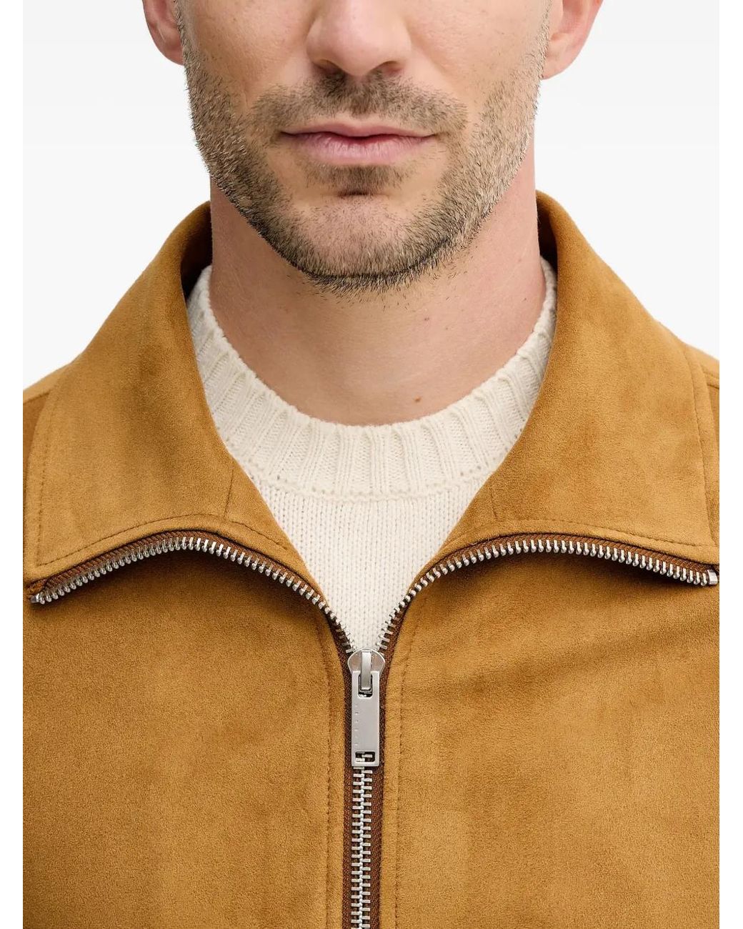 Sisley Natural Zip Pocket Jacket for men