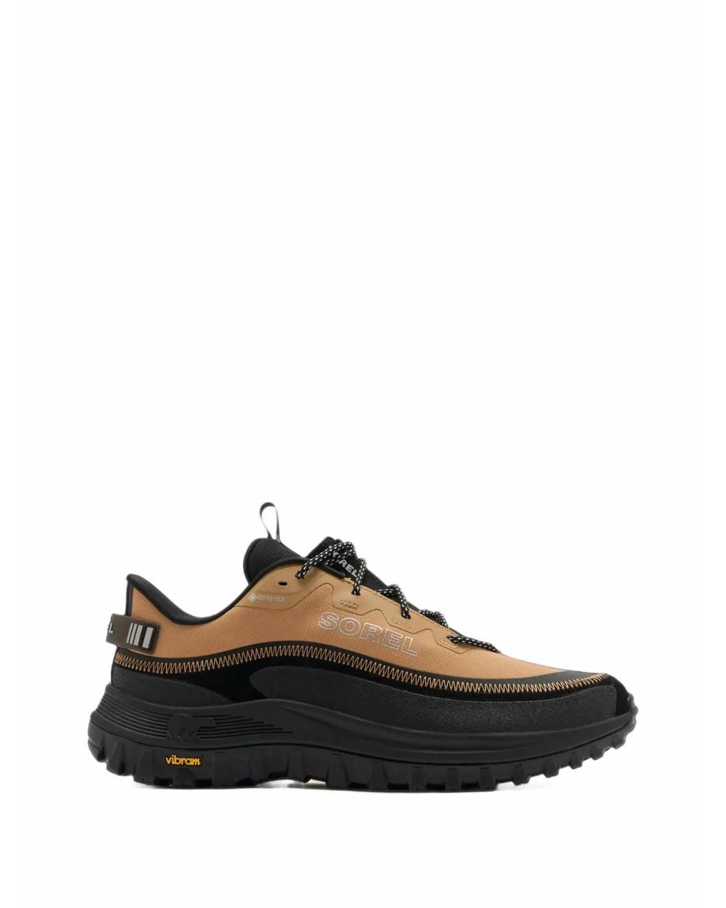 Sorel Black Gore-Tex Panelled Low-Top Sneakers for men