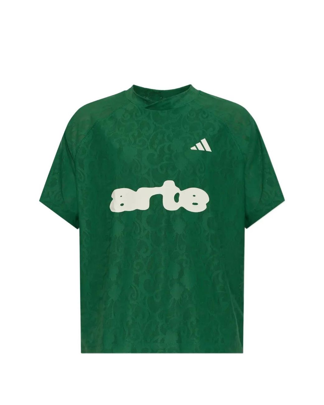 Adidas Green X Arte Antwerp Logo-Print T-Shirt for men