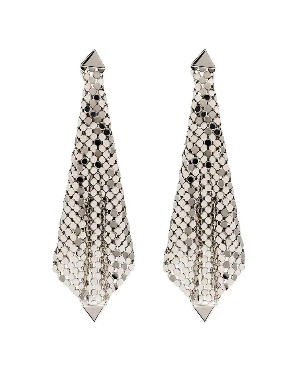 Rabanne White Earrings