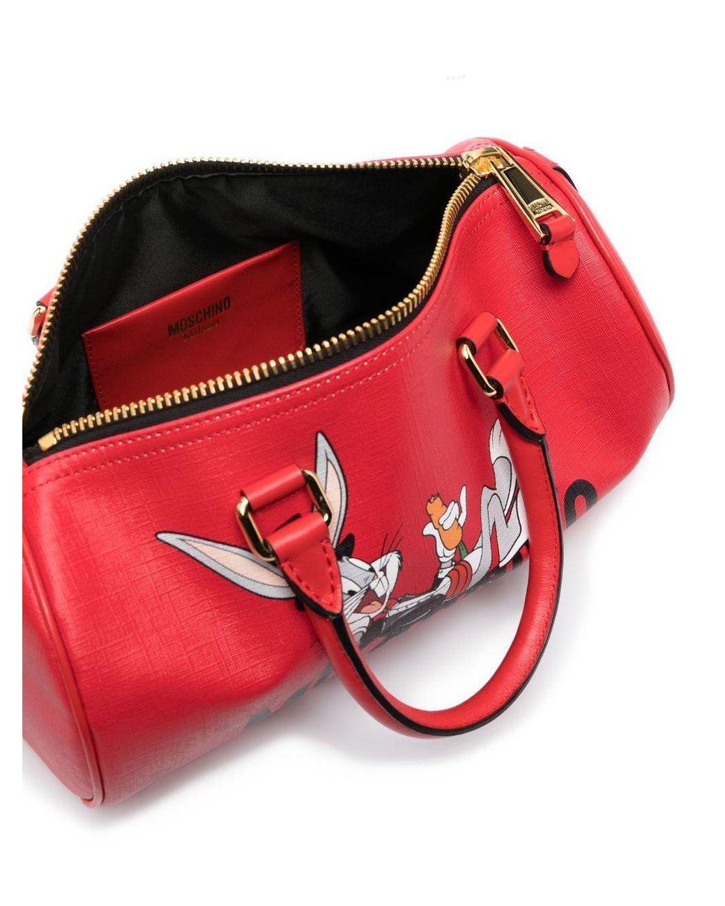 Moschino Bugs Bunny Print Tote Bag in Red | Lyst