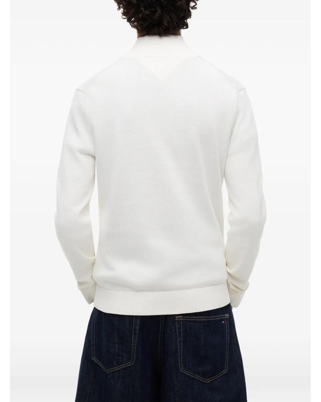 Tommy Hilfiger White Sweaters for men