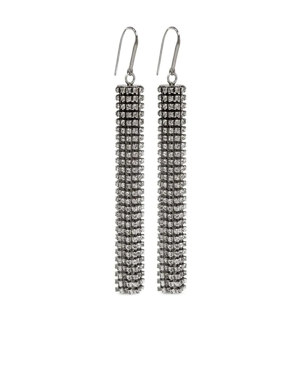 Isabel Marant White 'Boucle D'Oreill' Earrings