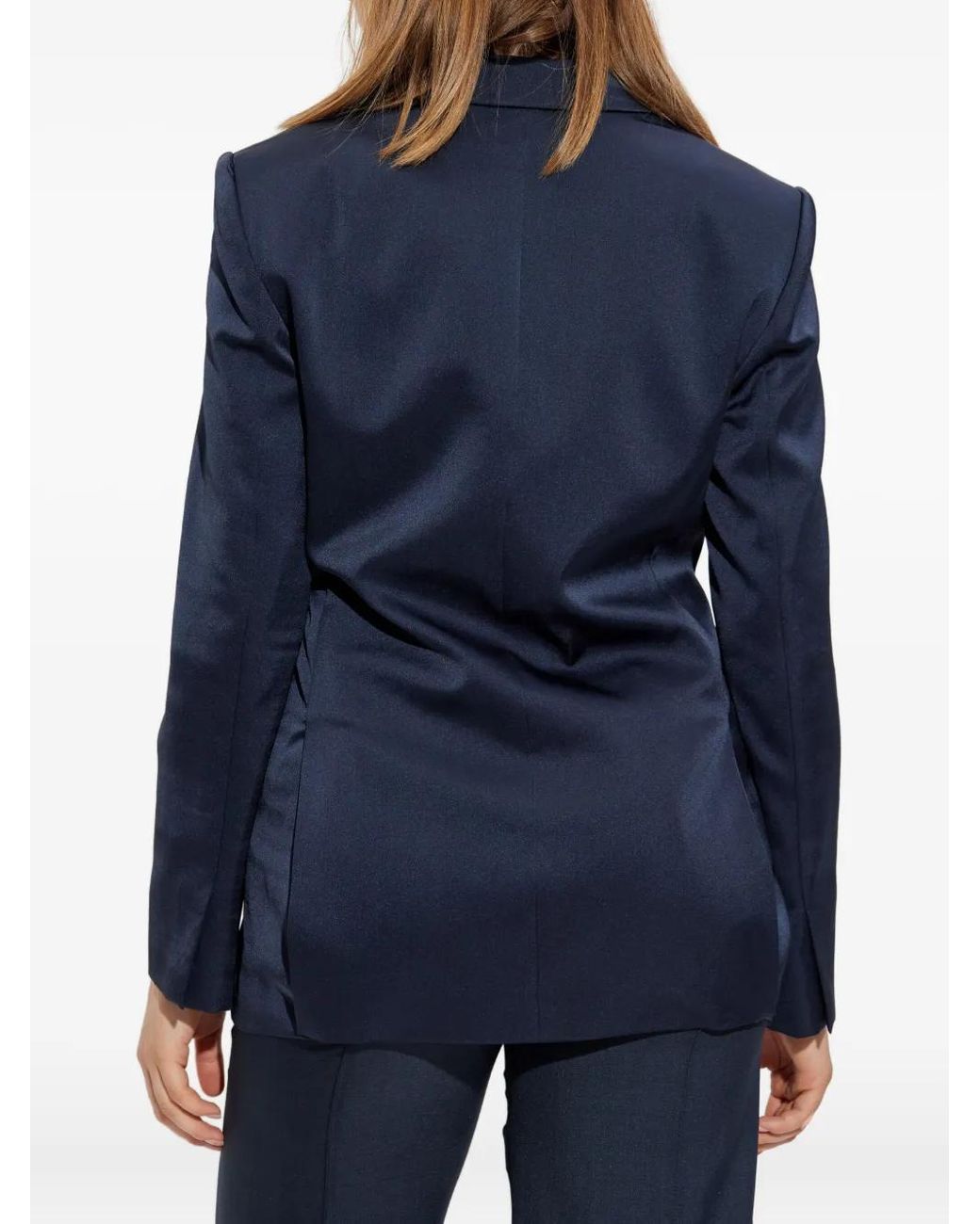 Blazer À Revers Crantés Theory en coloris Blue