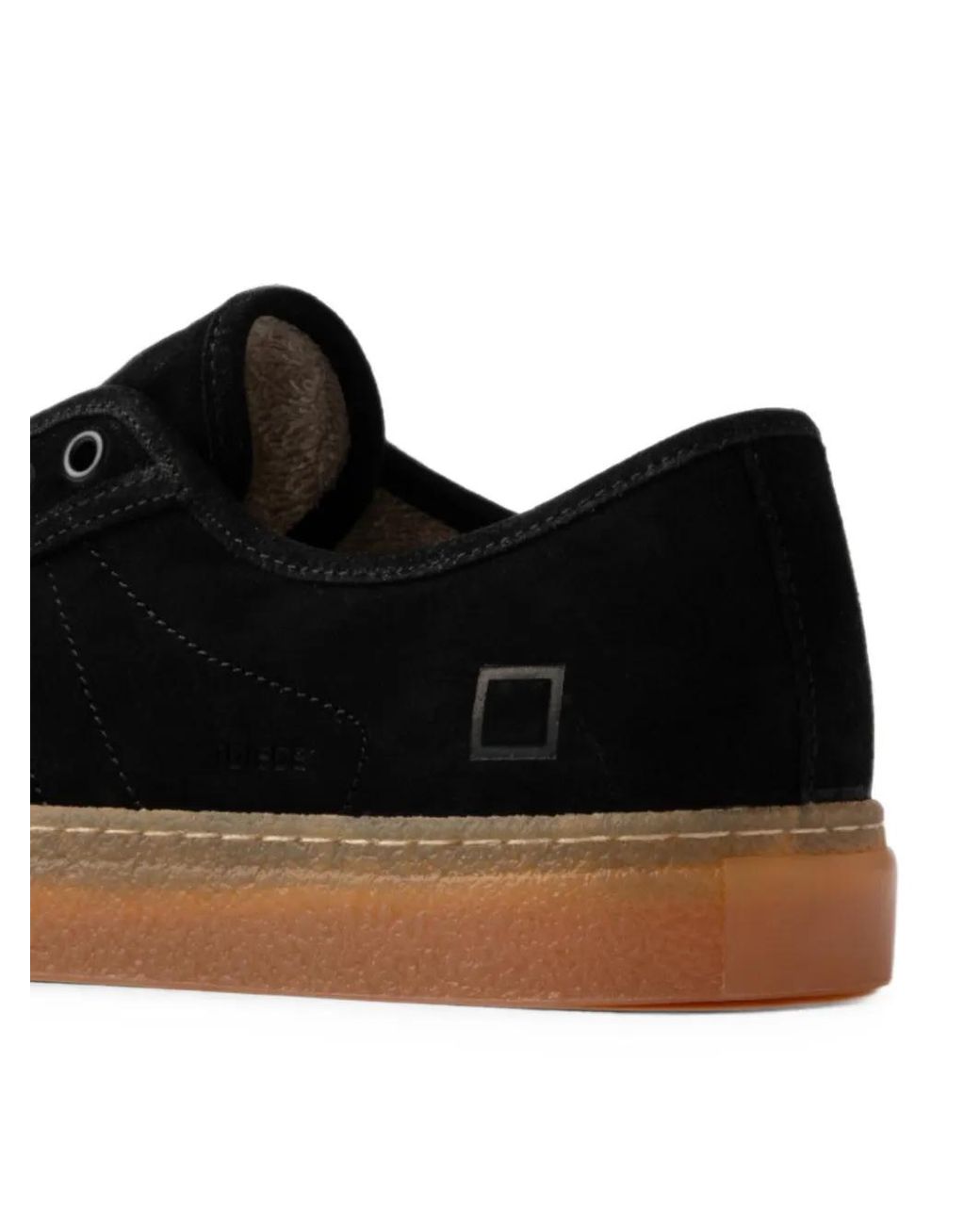 Date Black Tender Suede Sneakers for men