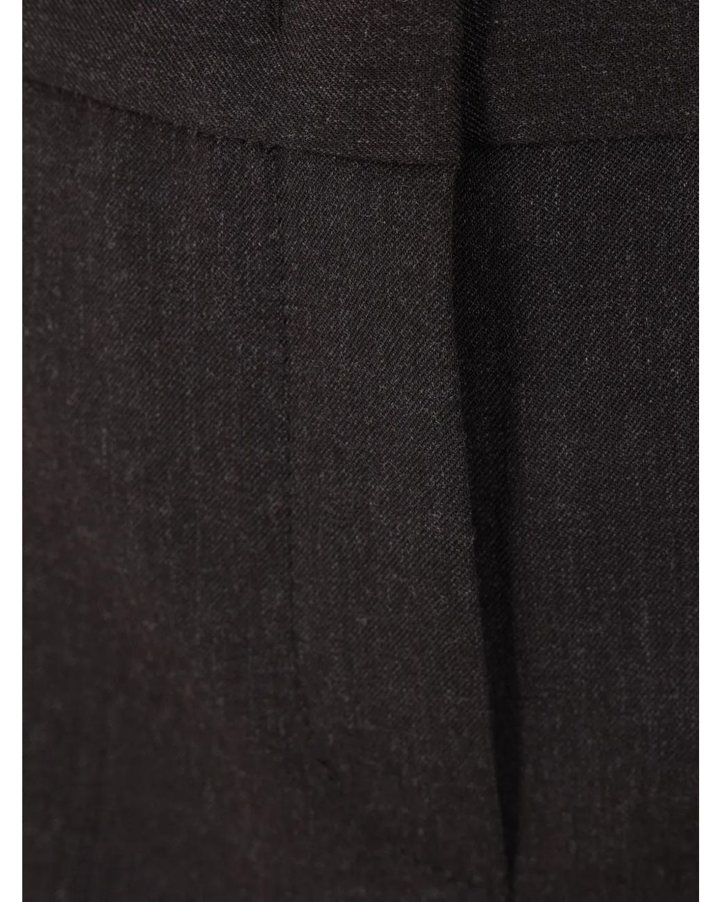 Alberto Biani Black Straight-Leg Trousers
