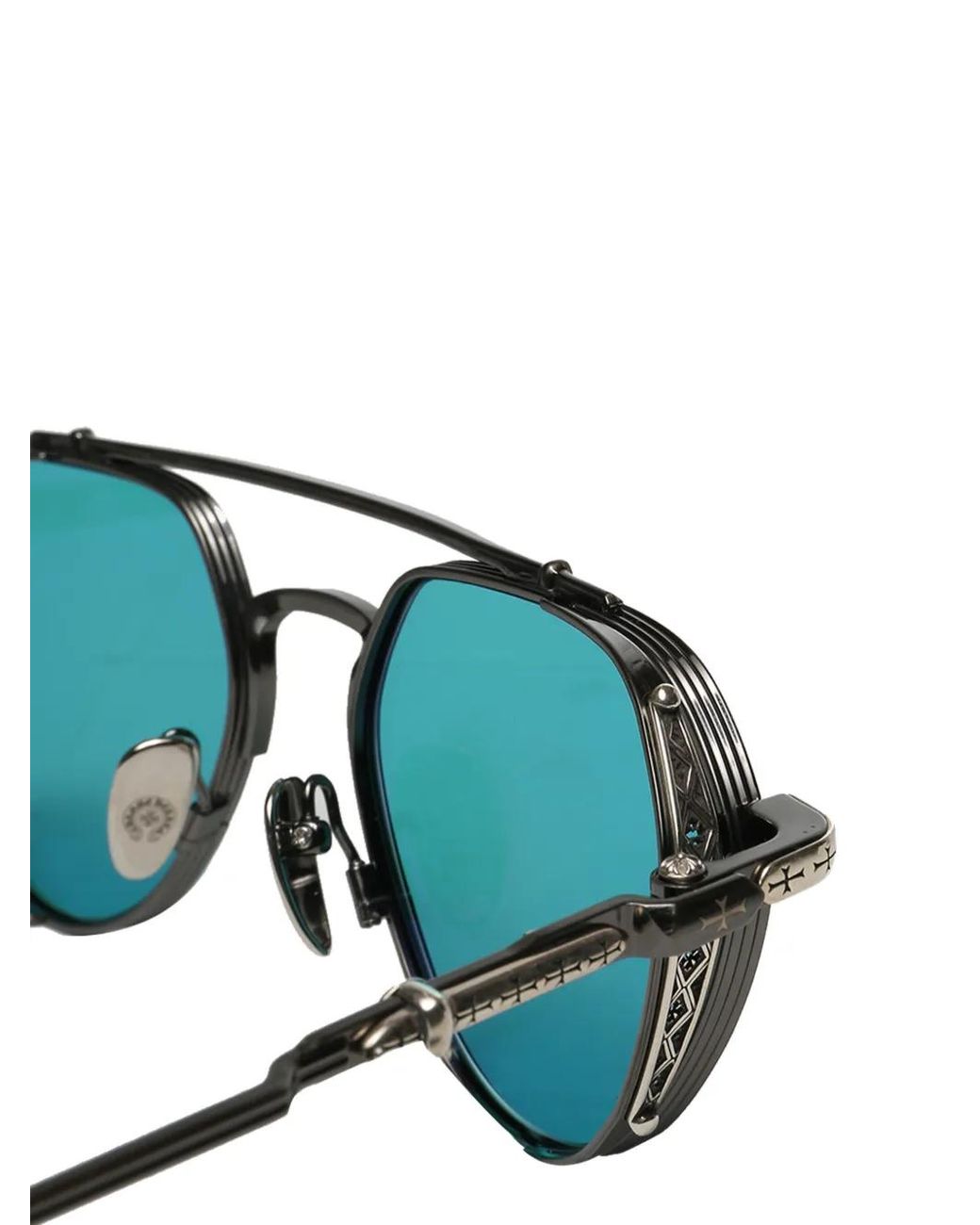 Chrome Hearts Free Ride Sunglasses in Green | Lyst