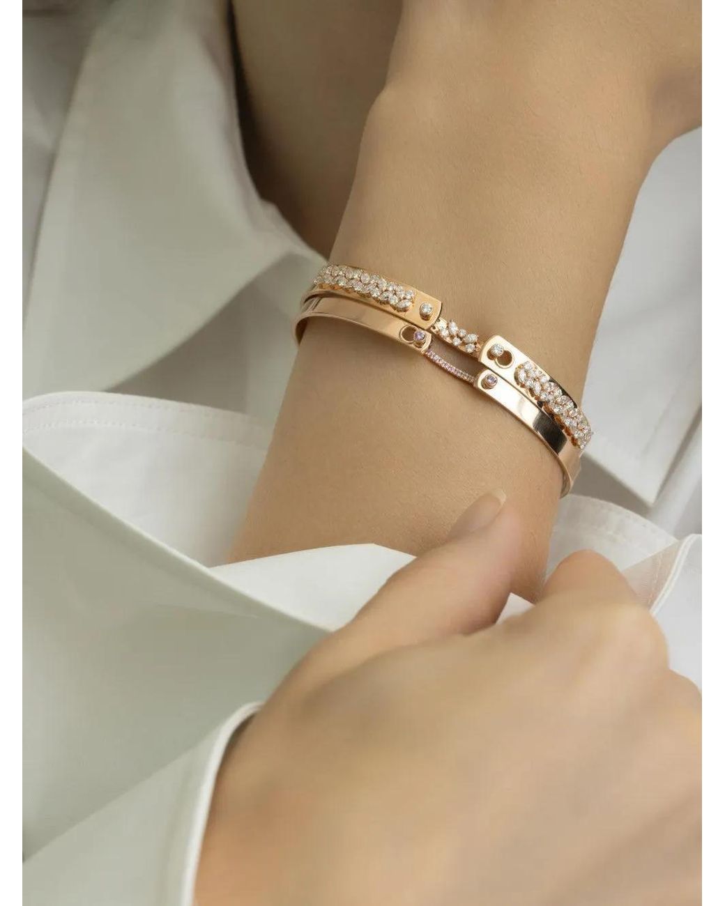 Nouvel Heritage Natural Soiree Mood Diamond Bracelet