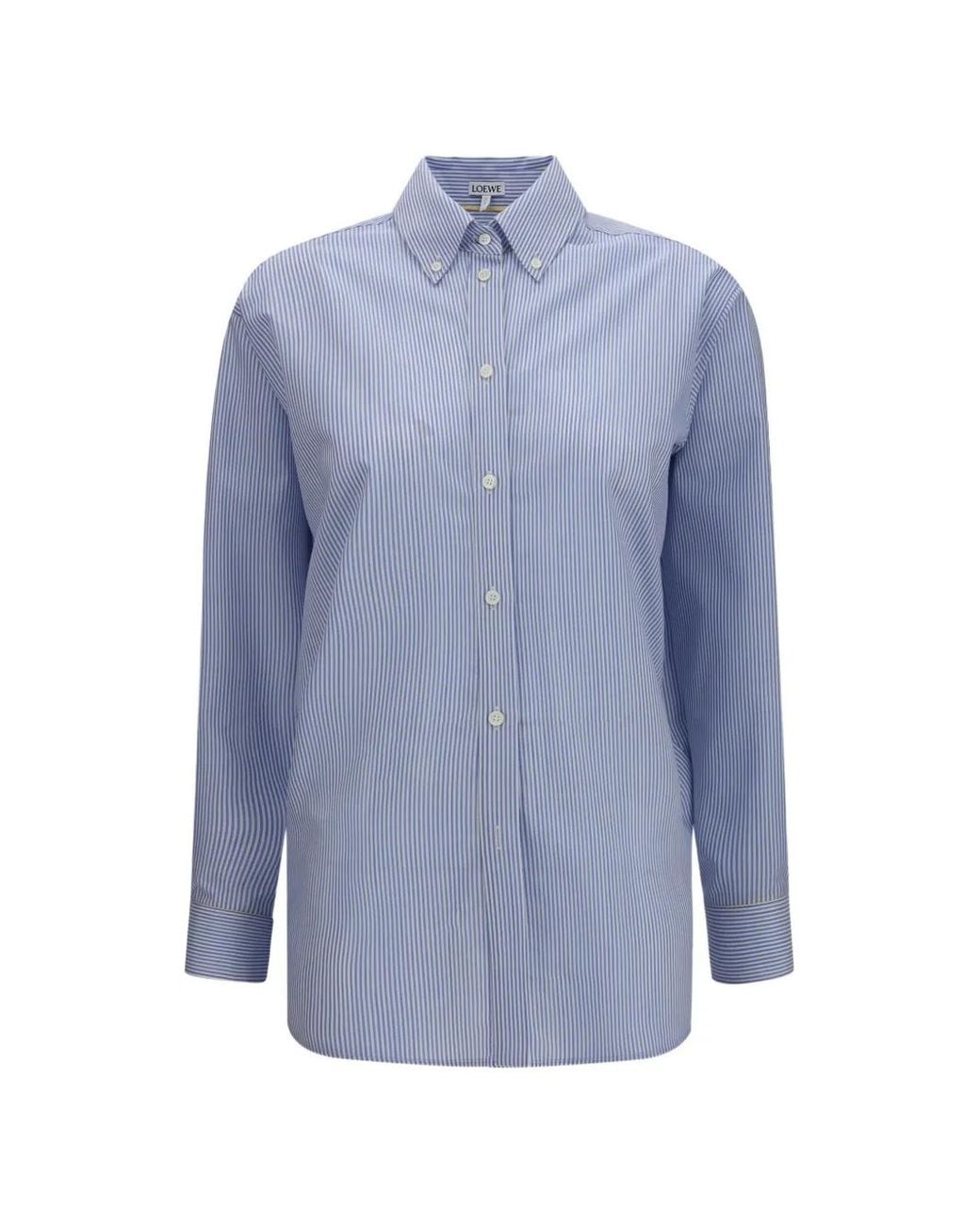 Loewe Overhemd Van Wol in het Blue