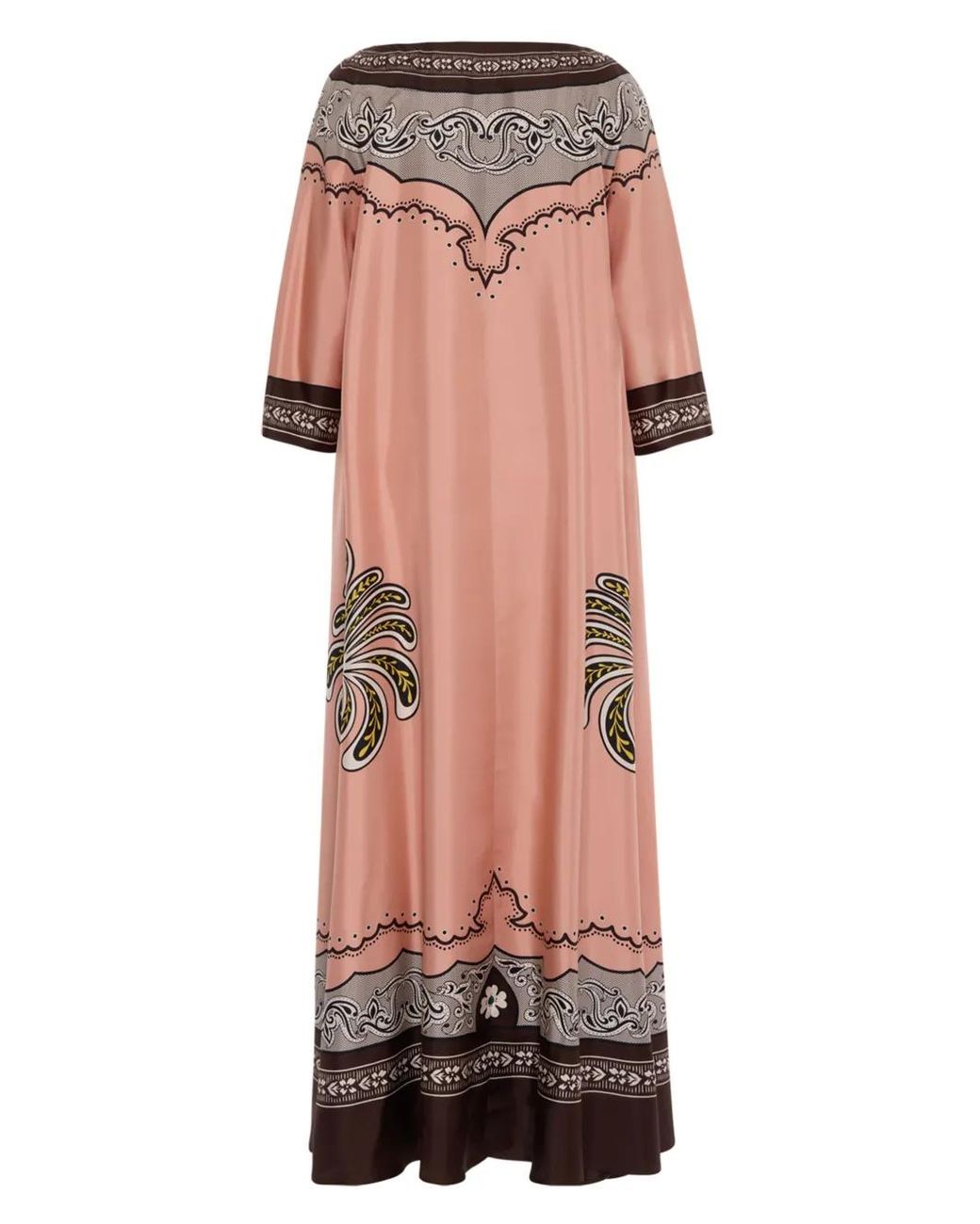 LaDoubleJ Muumu Maxi-Jurk in het Purple