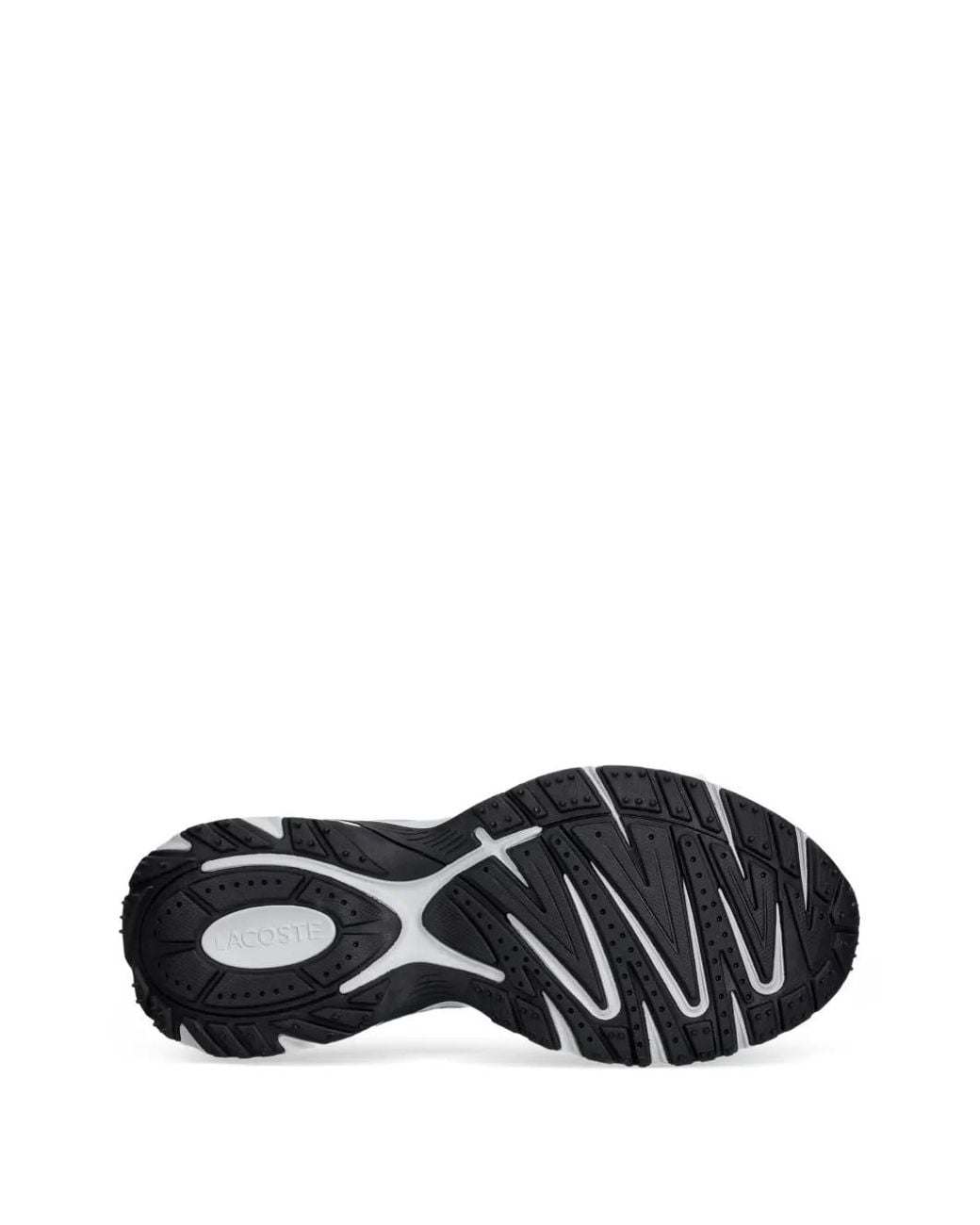 Lacoste Green L003 Neo Shot Logo-Plaque Panelled Sneakers for men