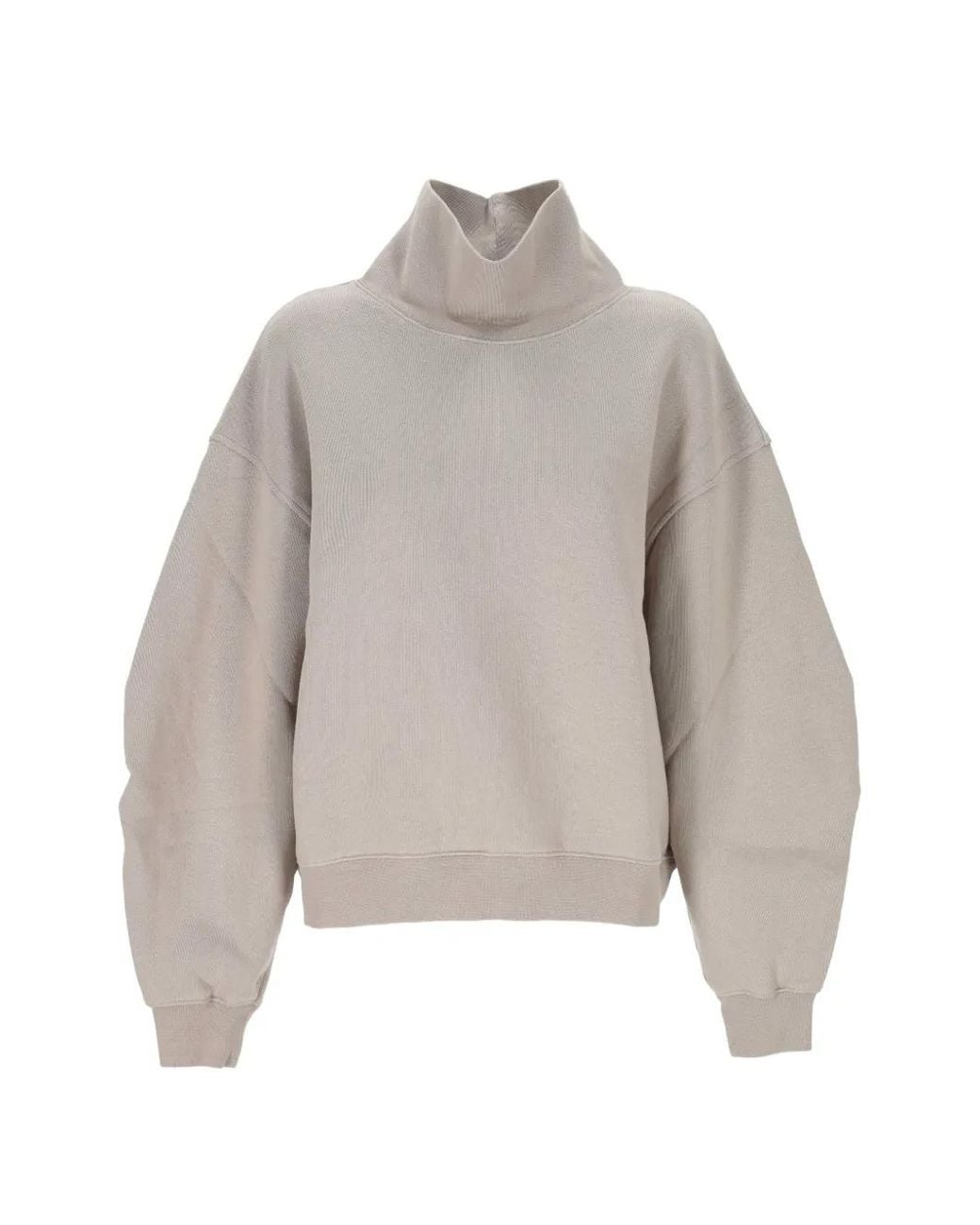 Agolde Gray Jenning High-Neck Sweater