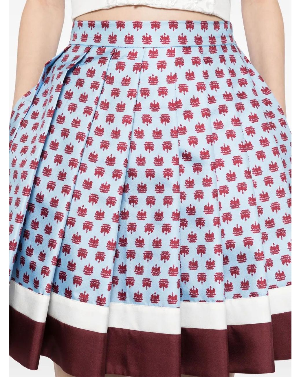 Macgraw Red Scholarship Skirt