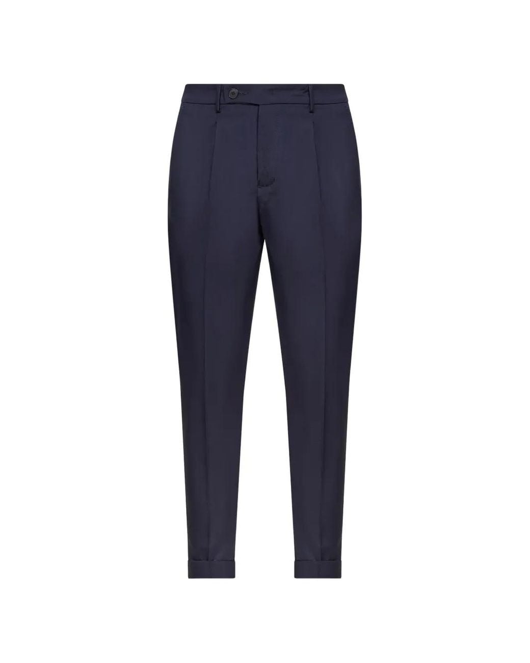 D4.0 Blue Pantalon À Design Plissé for men