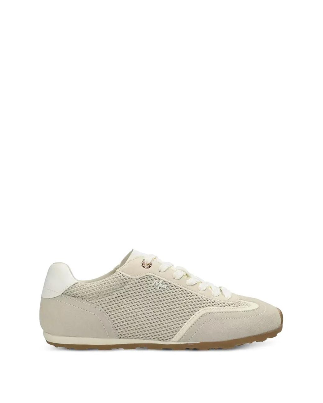 Mexx White Teaghan Space Mesh-Panelled Sneakers