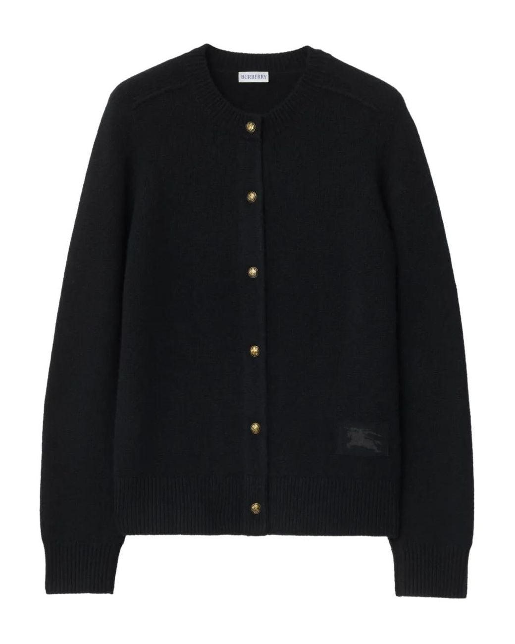 Burberry Black Cashmere Cardigan