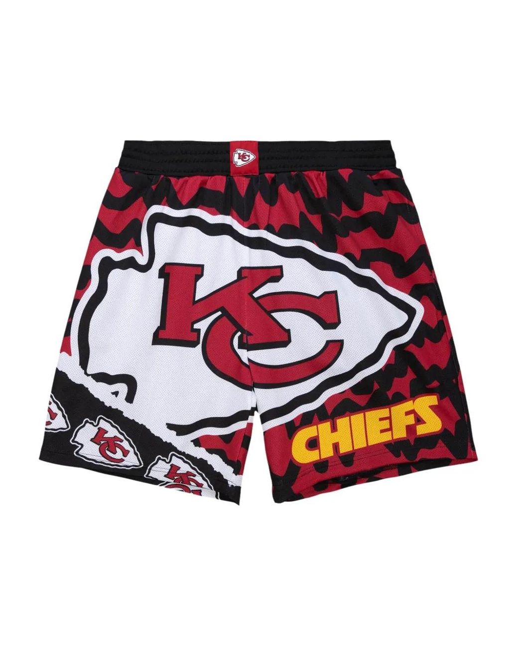 Mitchell & Ness Red Nfl Kansas City Chiefs Jumbotron 2.0 Shorts for men
