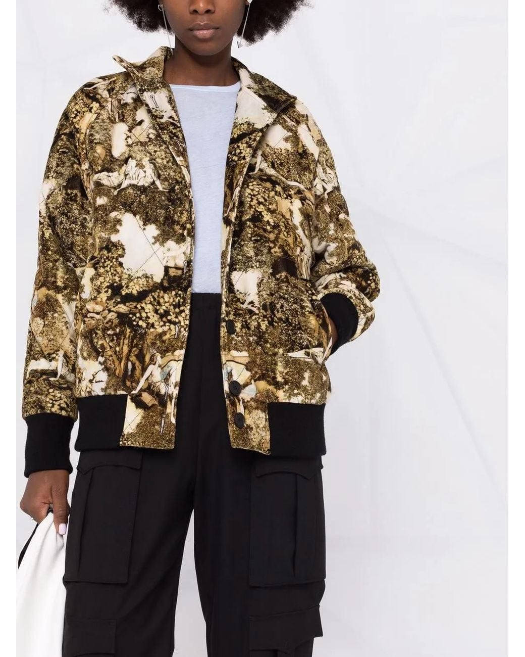 KENZO Multicolor Abstract-Print Jacket