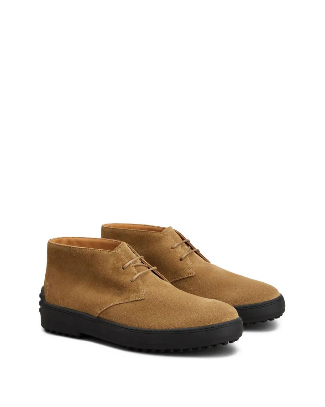 Tod's Brown Suede Boots for men