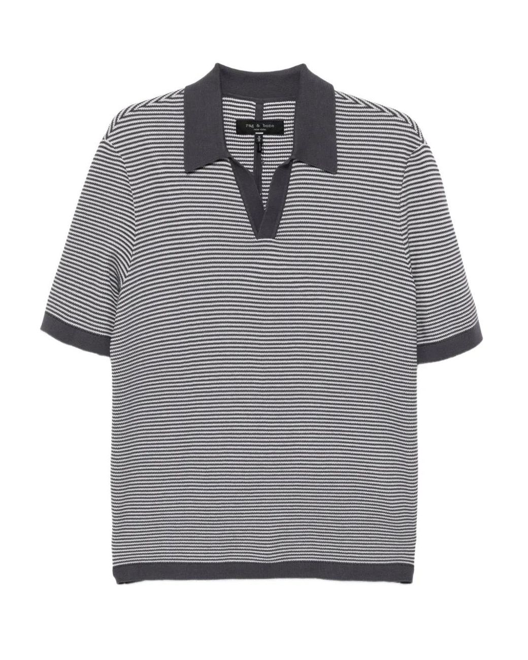 Rag & Bone Harvey Poloshirt in het Gray voor heren