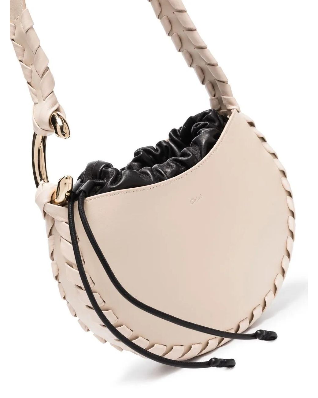 Chloé White Small Mate Cross Body Bag