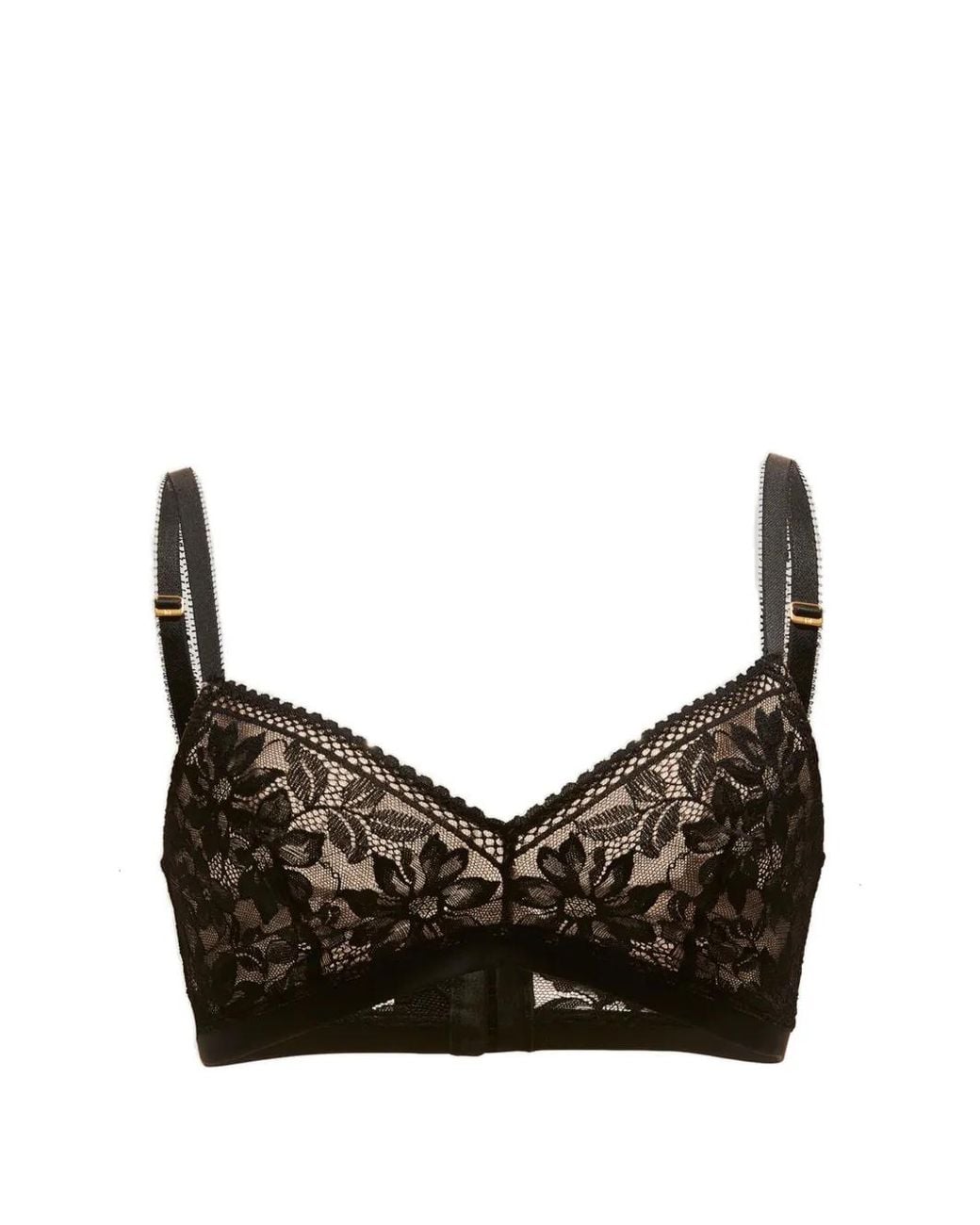 Wolford Black Lace Triangle Bra