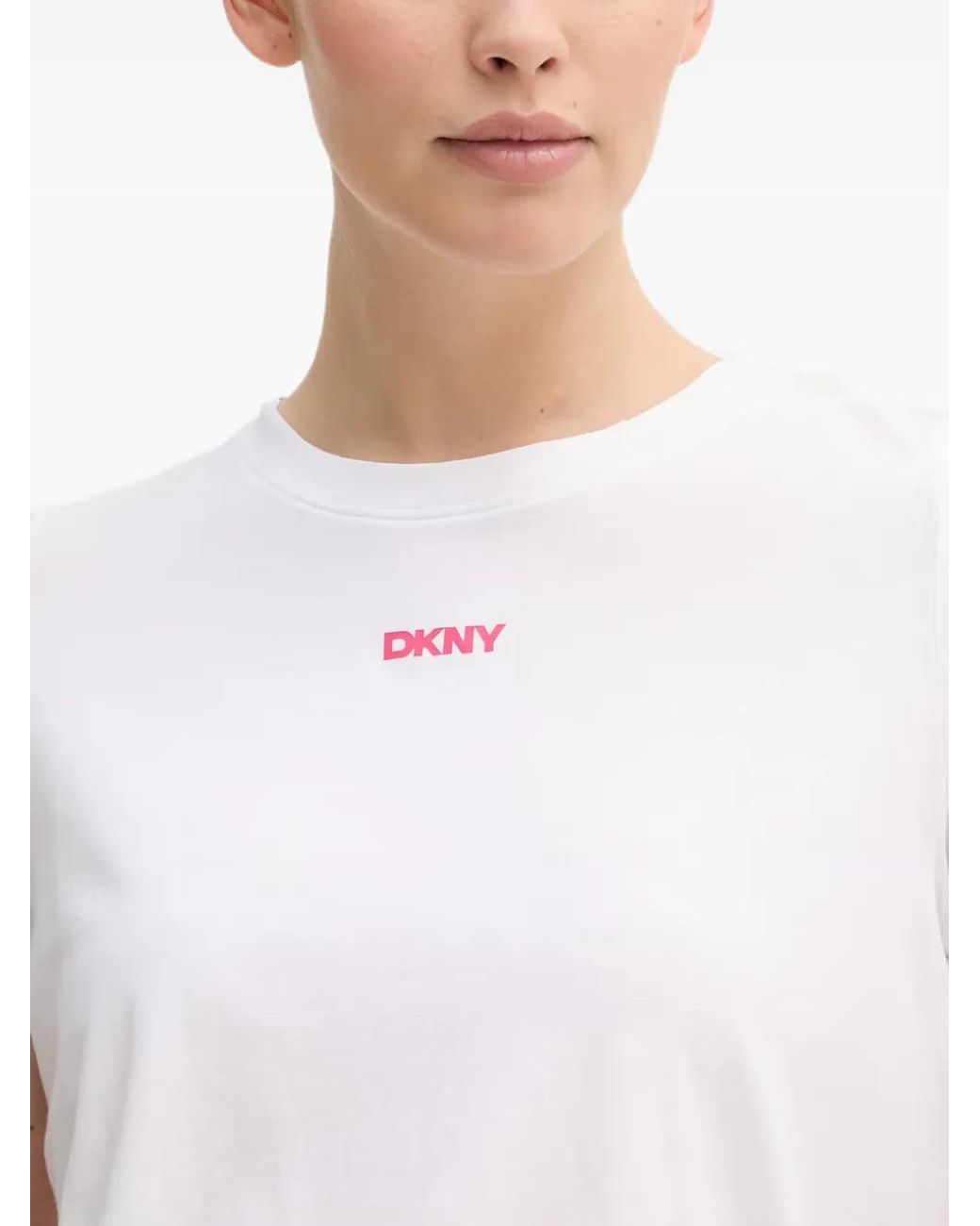 DKNY Red Pyjama À Logo Imprimé