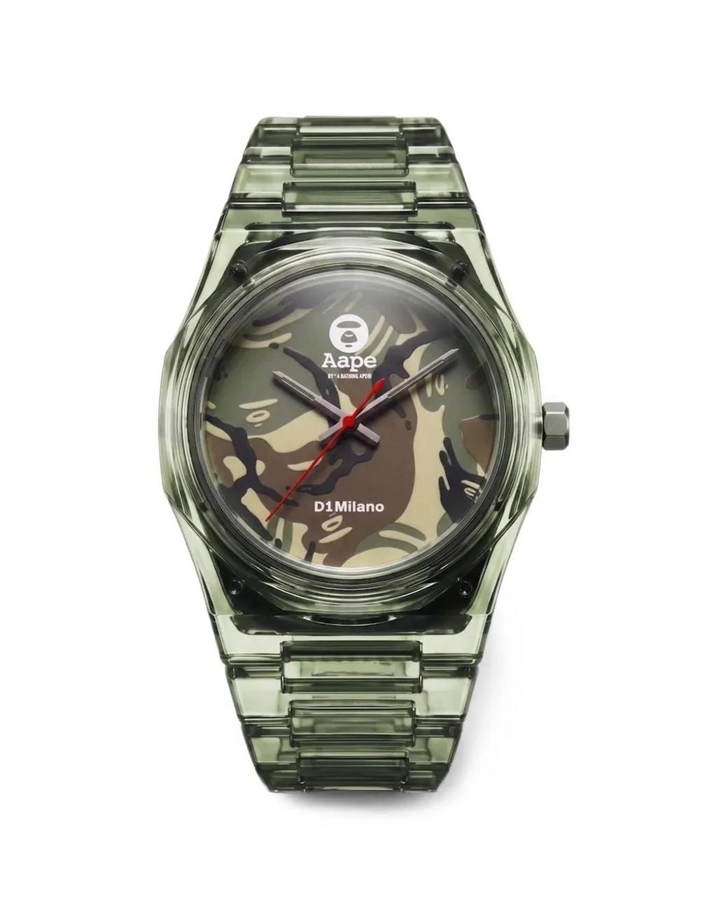 Aape By A Bathing Ape Green Xd1 Nylon 39Mm Watch