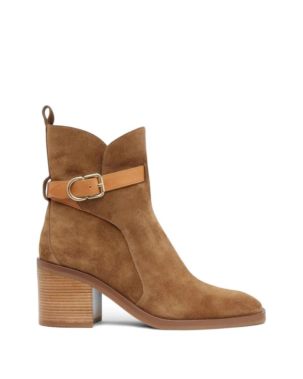 3.1 Phillip Lim Brown Alexa Ankle Strap Boots