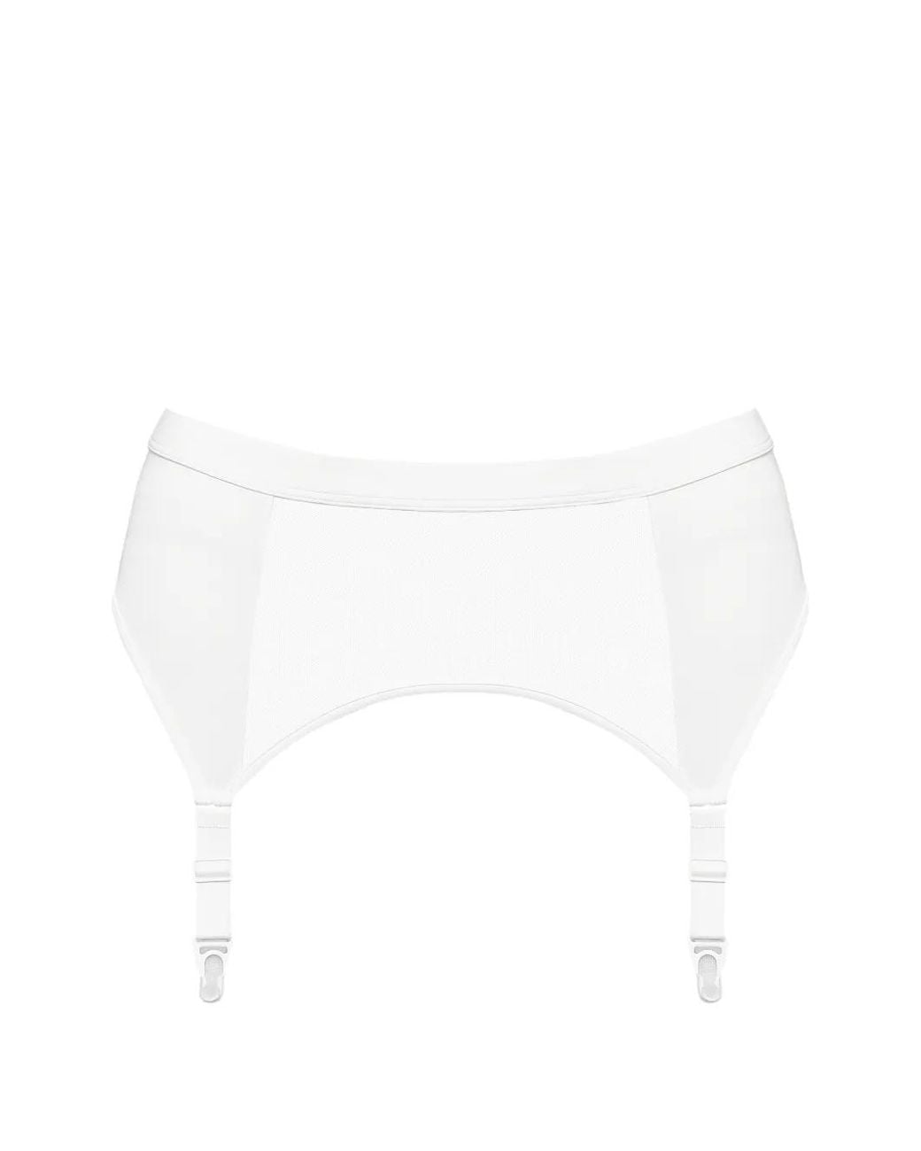Maison Close White Pure Tentation Garter Belt