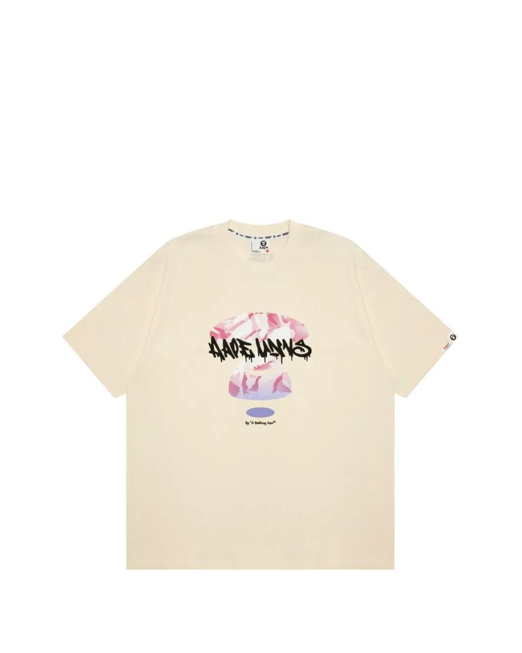 Aape By A Bathing Ape White Aapeunvs Cotton T-Shirt for men