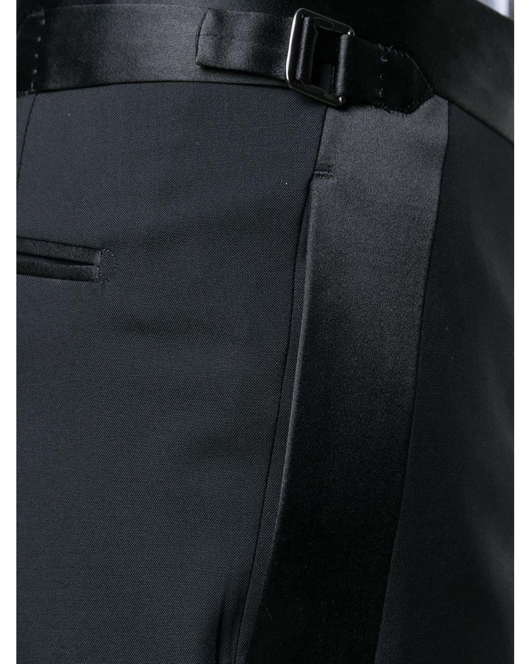 Tom Ford Tuxedo Trousers in Black for Men | Lyst