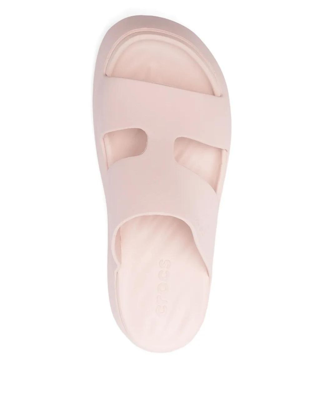 CROCSTM Pink Getaway Double-Strap Platform Sandals