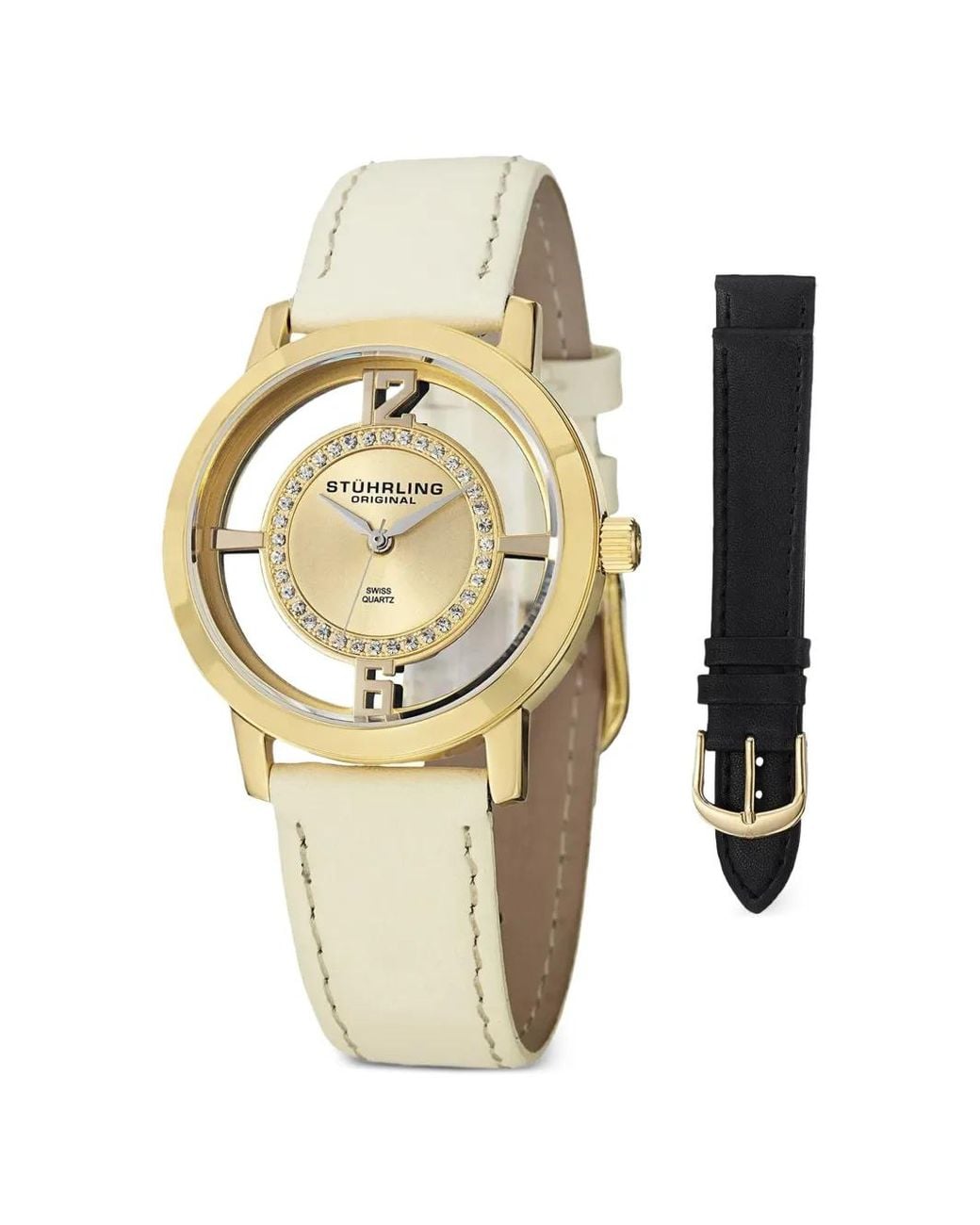 Stuhrling Metallic Winchester Tiara 36Mm Watch