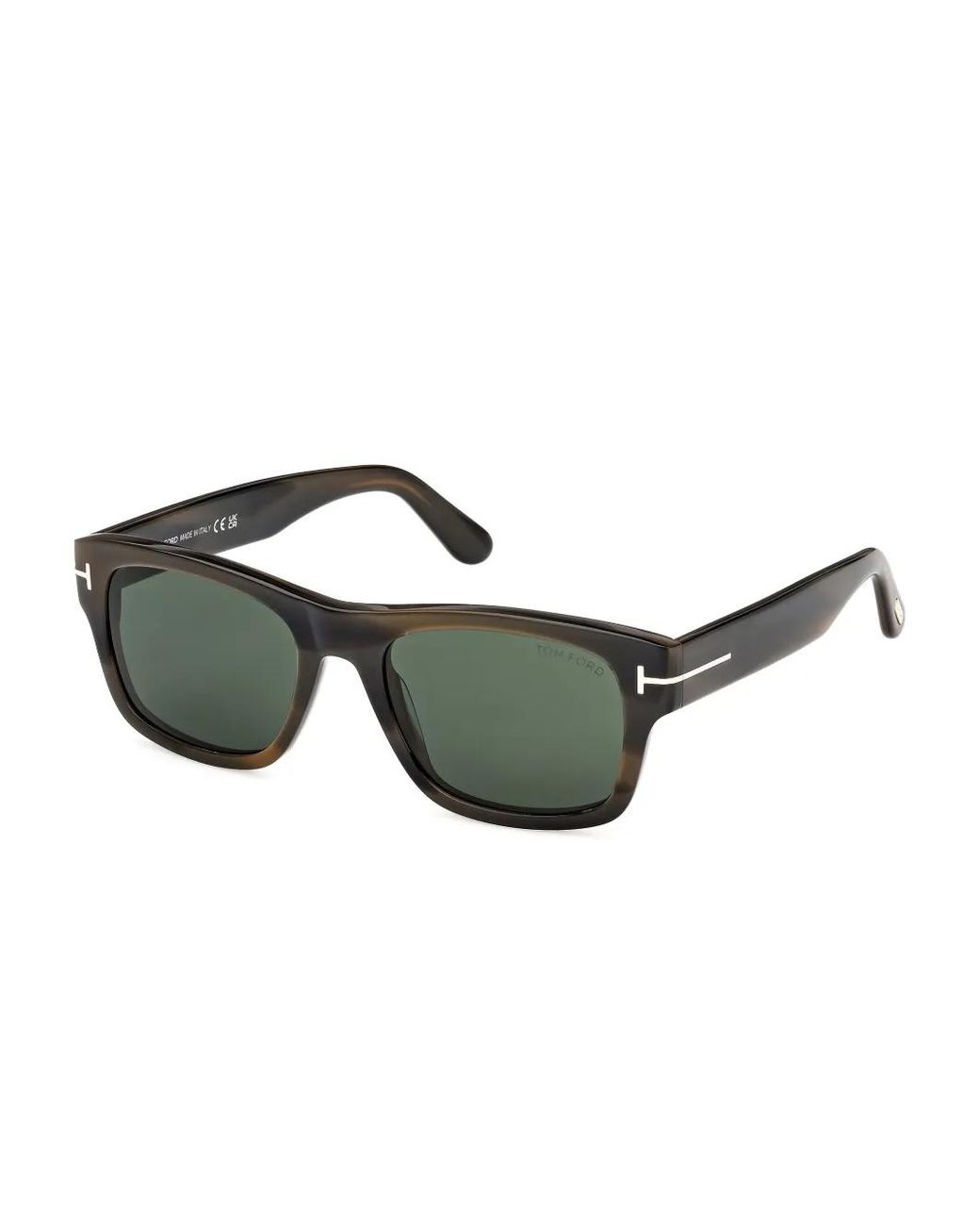 Tom Ford Green Rectangle-Frame Sunglasses