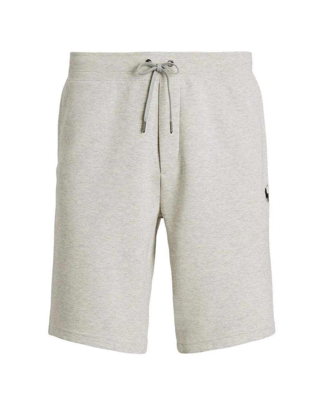 Polo Ralph Lauren Gray Logo-Embroidered Drawstring Shorts for men