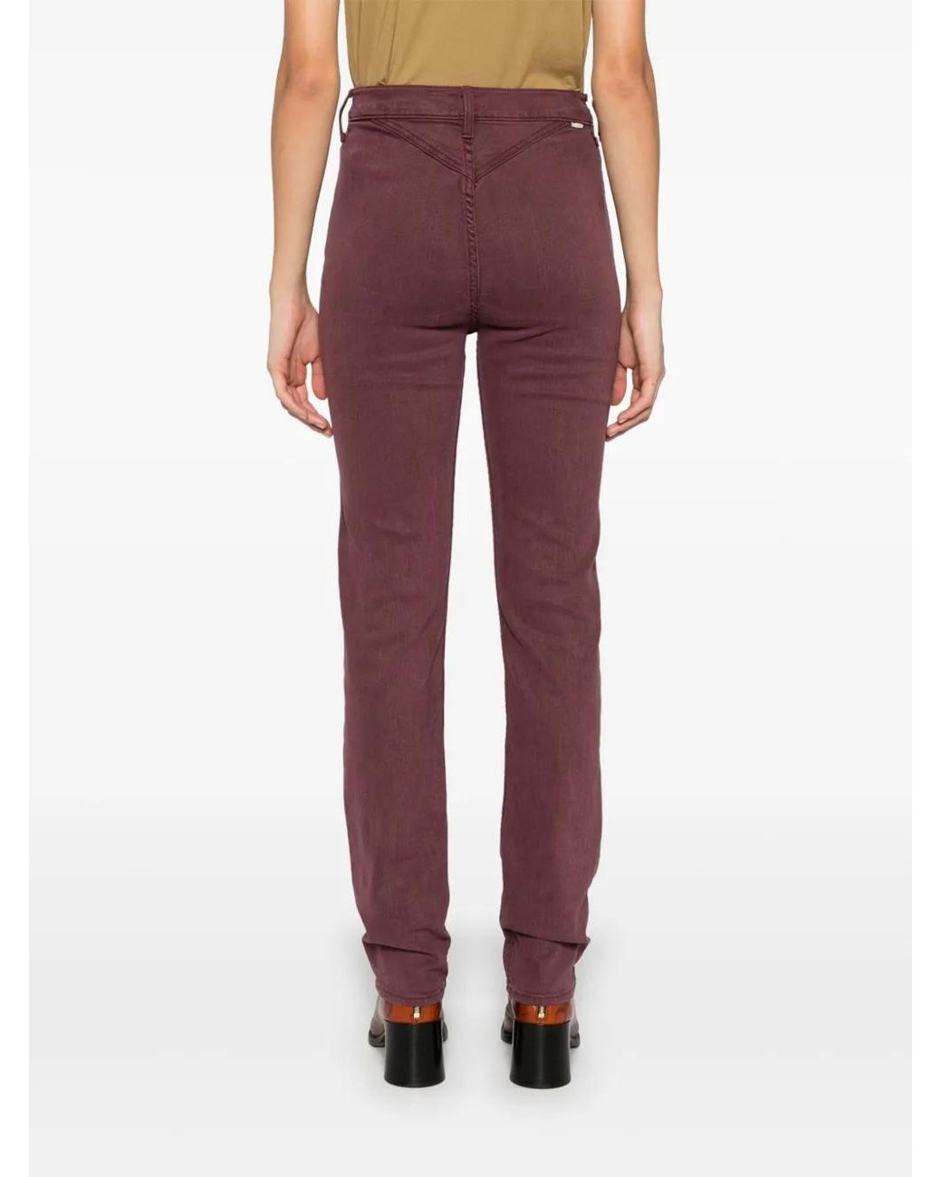 Mother Red The Rocky Rider Skimp Trousers