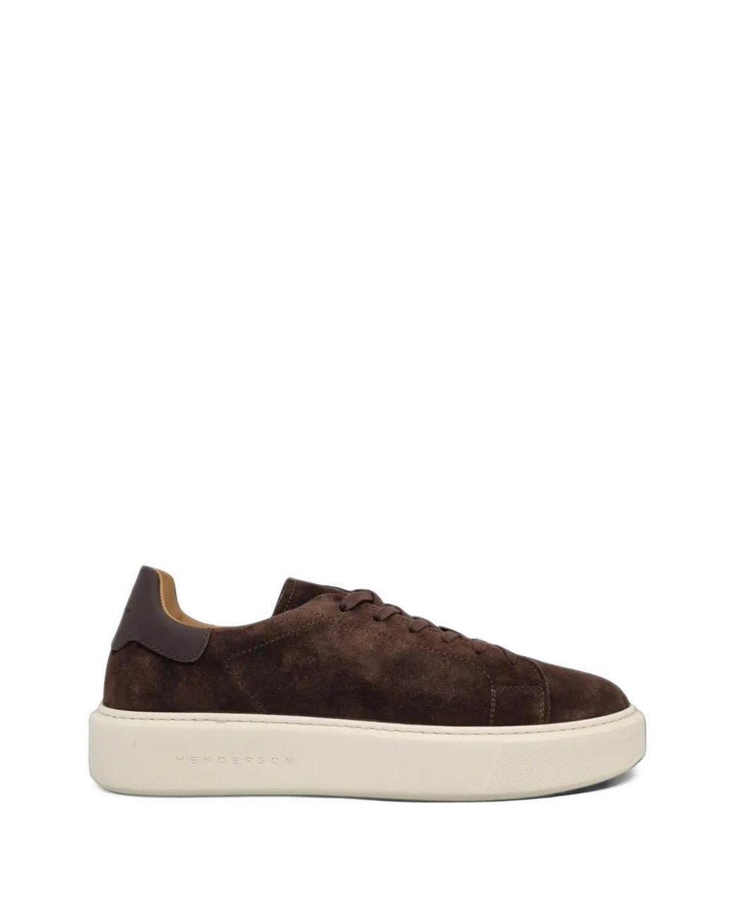 Henderson Brown Leone Suede Sneakers for men