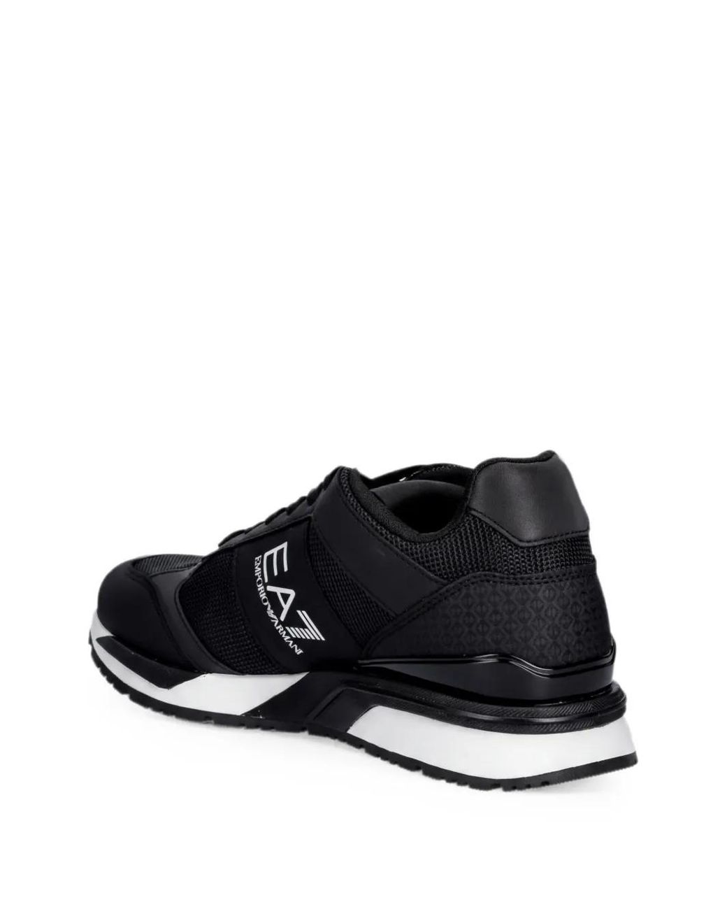 EA7 Black Logo Sneakers